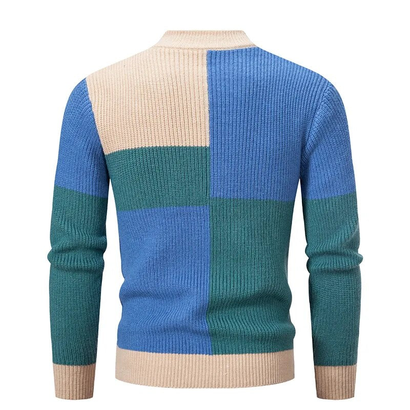 R&B | Strickpullover für Männer Wollmischung Einzigartiges Design und Warm
