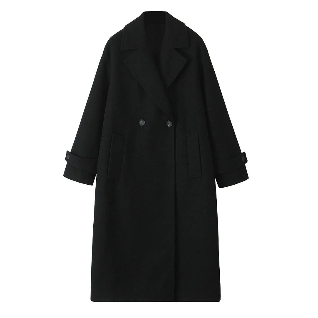 R&B | Trenchcoat - Wollmischung - Oversized Fit - Doppelt gefertigt - Klassisches Design