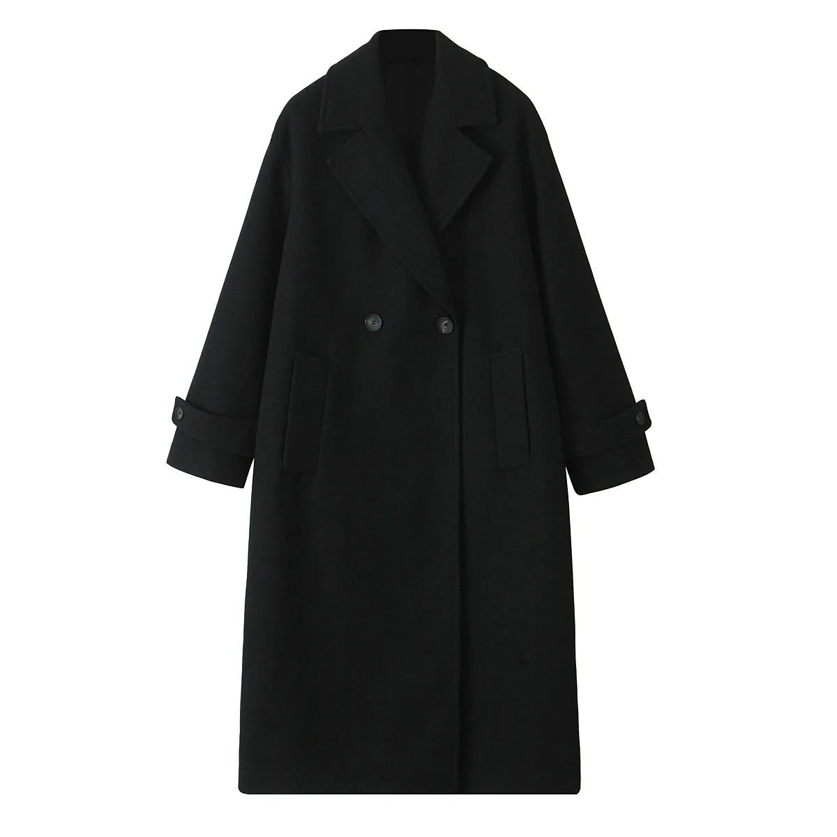 R&B | Trenchcoat - Wollmischung - Oversized Fit - Doppelt gefertigt - Klassisches Design