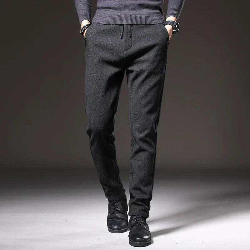 R&B | Männer Winter Fleece Warme Casual Hosen