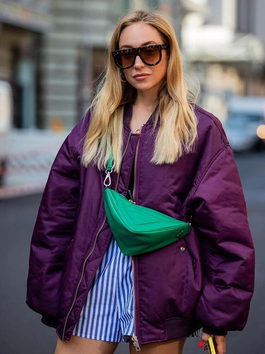 R&B | Damen Bomberjacke Oversized
