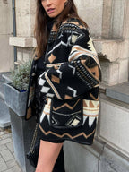 R&B | Herbstjacke mit Print