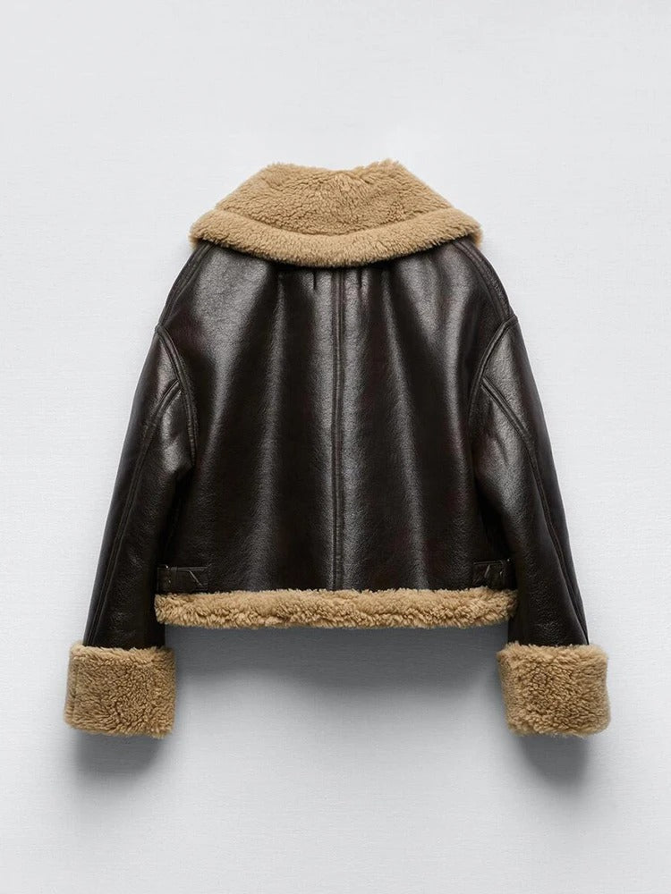 R&B | Wärmende Lederjacke