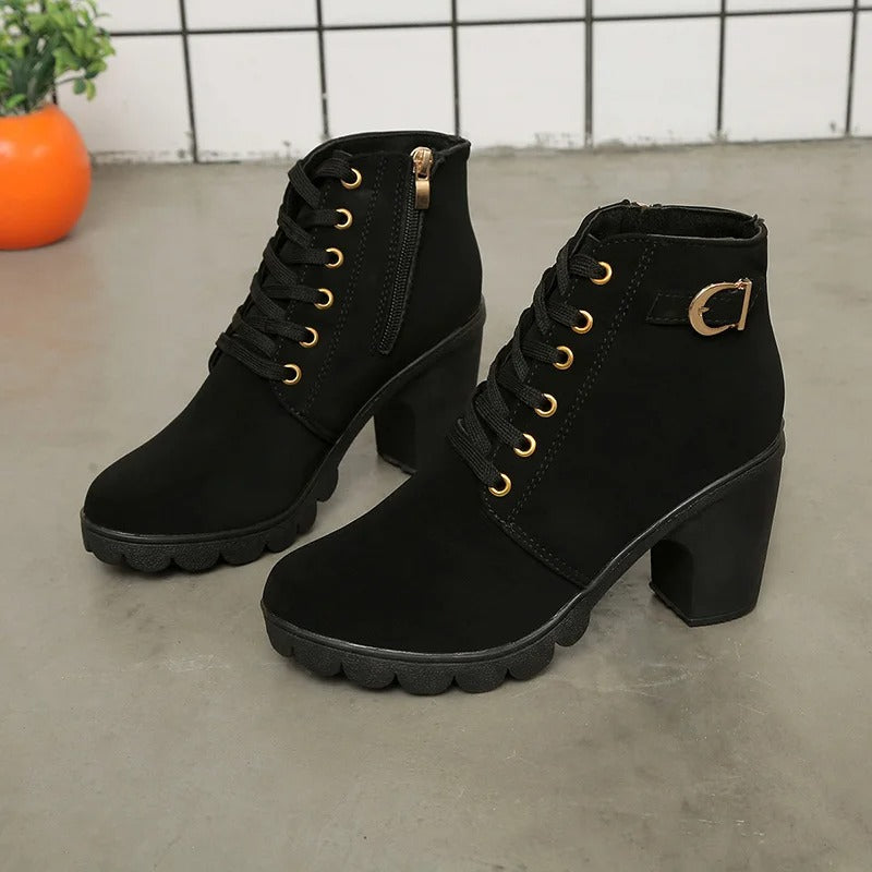 Frauen Schnürpumpstiefel R&B