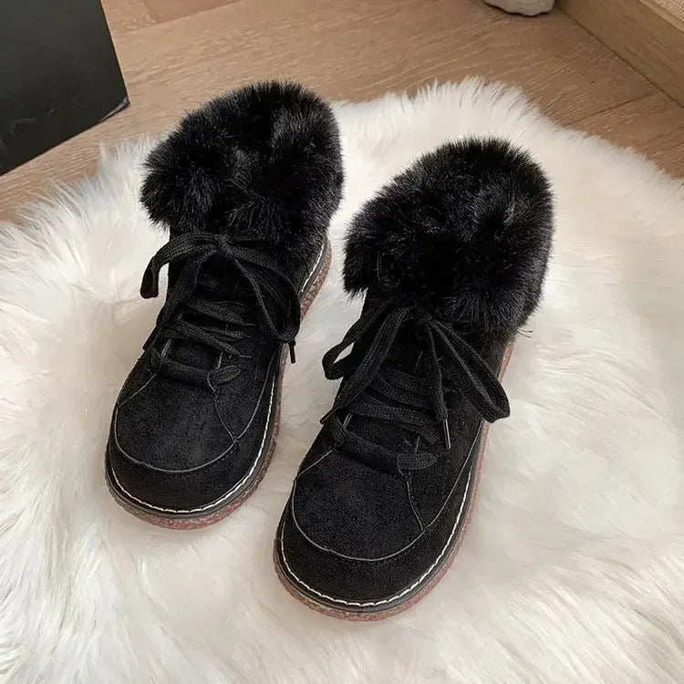 Warme Knöchelstiefel für Frauen R&B