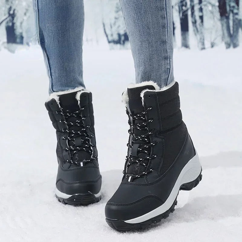 Frauen Plattform Outdoor Schneestiefel R&B