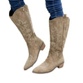 Bestickte Western-Cowboystiefel für Frauen R&B