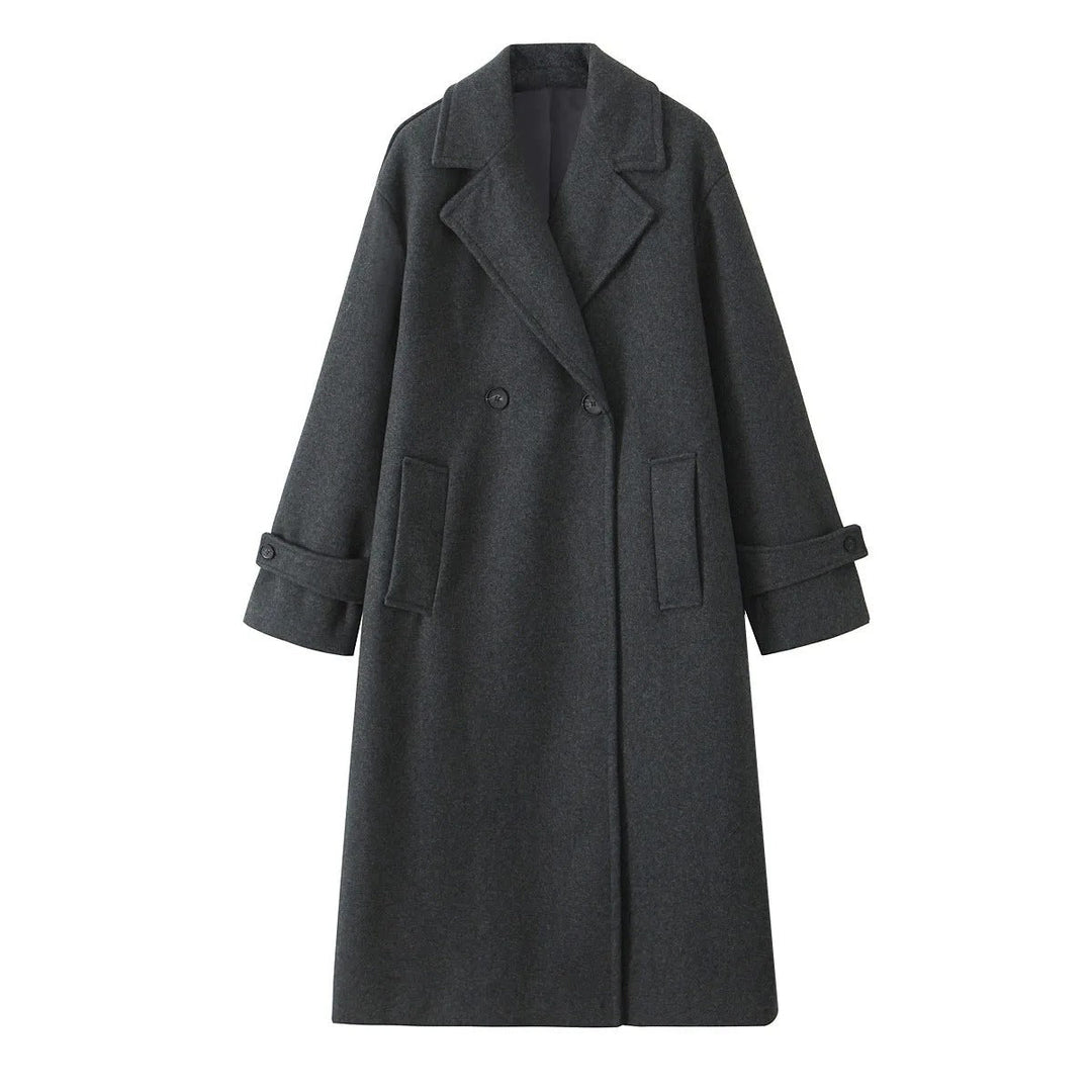 R&B | Trenchcoat - Wollmischung - Oversized Fit - Doppelt gefertigt - Klassisches Design