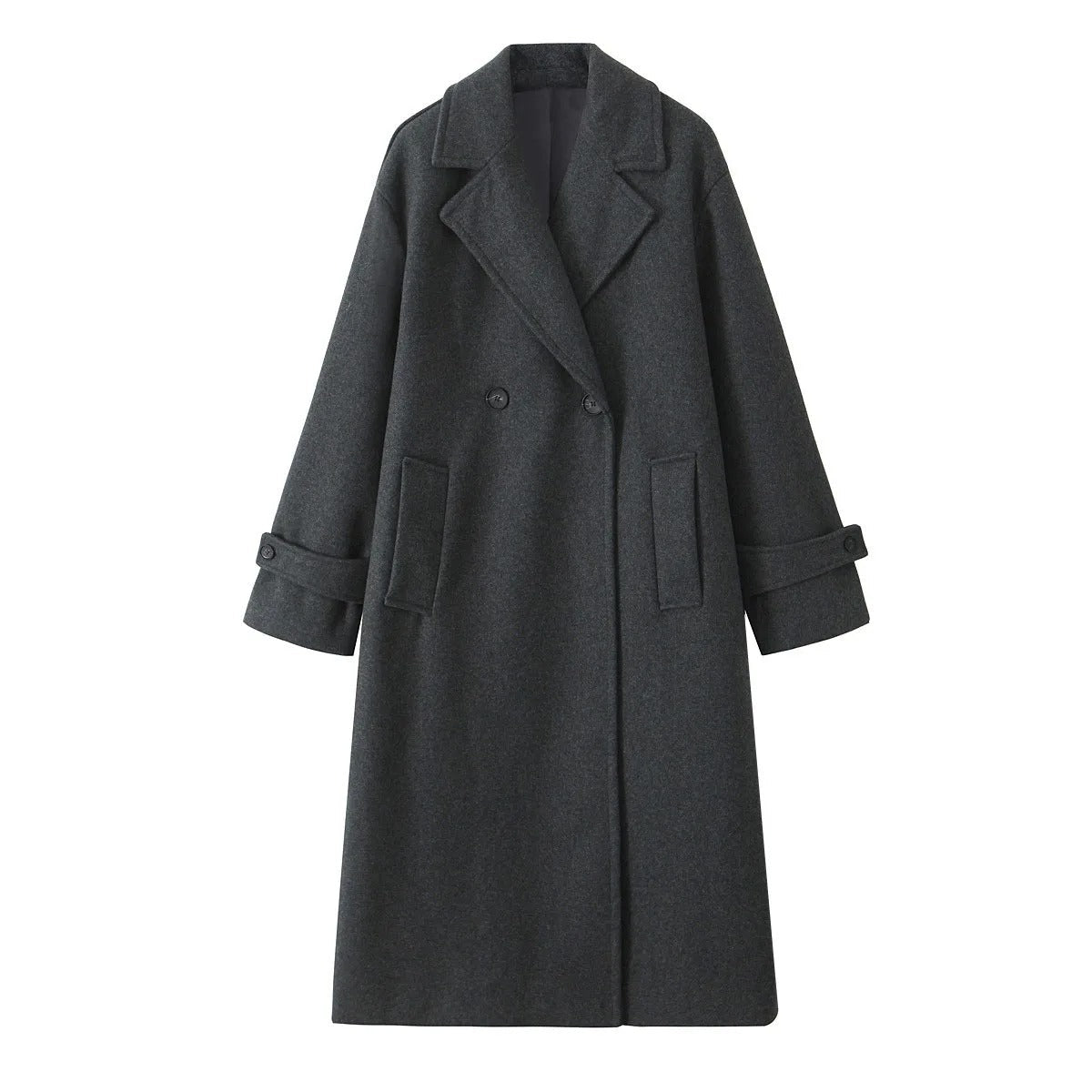 R&B | Trenchcoat - Wollmischung - Oversized Fit - Doppelt gefertigt - Klassisches Design