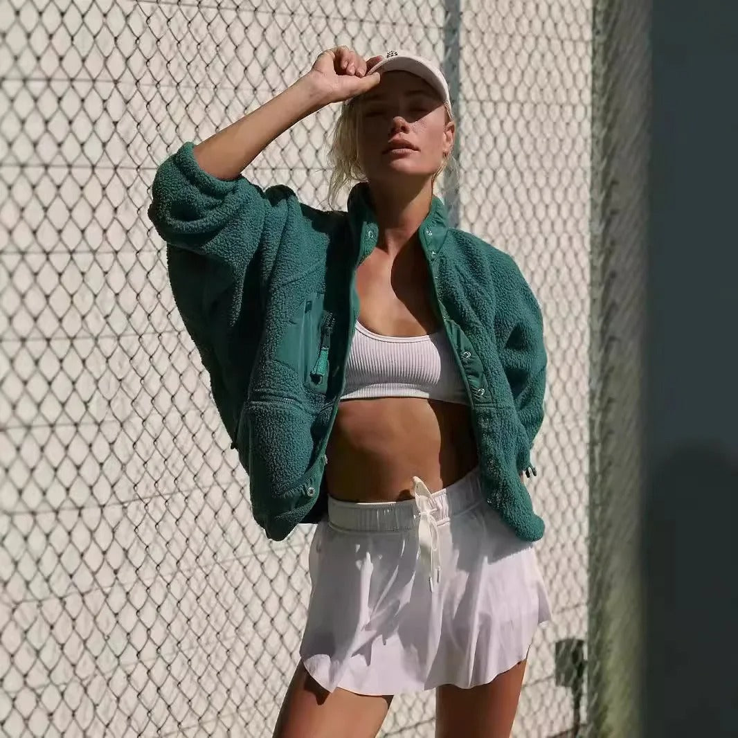 R&B | Warme Fleecejacke mit Taschen