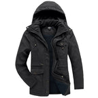 R&B | Warme Winterjacke mit Fleece-Futter Gippeto