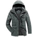 R&B | Warme Winterjacke mit Fleece-Futter Gippeto