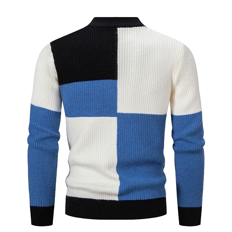 R&B | Strickpullover für Männer Wollmischung Einzigartiges Design und Warm