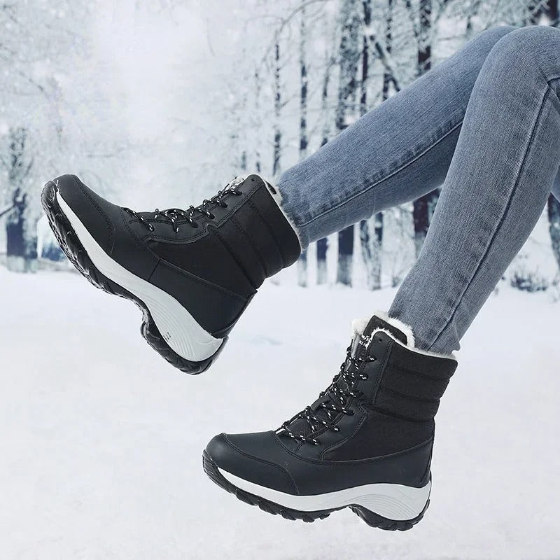 Frauen Plattform Outdoor Schneestiefel R&B