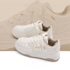 Weiße chunky Sneakers für Frauen R&B
