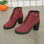 Frauen Schnürpumpstiefel R&B
