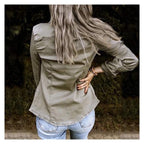 R&B | Lässiges Damen Overshirt aus Weichem Stoff