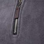R&B | Klassische Fleecejacke mit Hohem Kragen Polyester Warm und Bequem