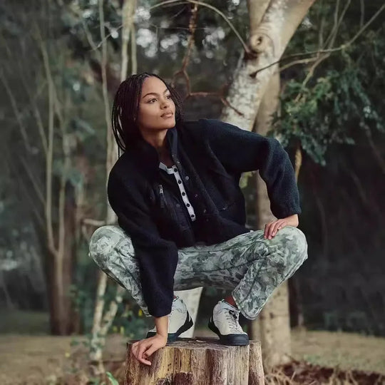 R&B | Warme Fleecejacke mit Taschen