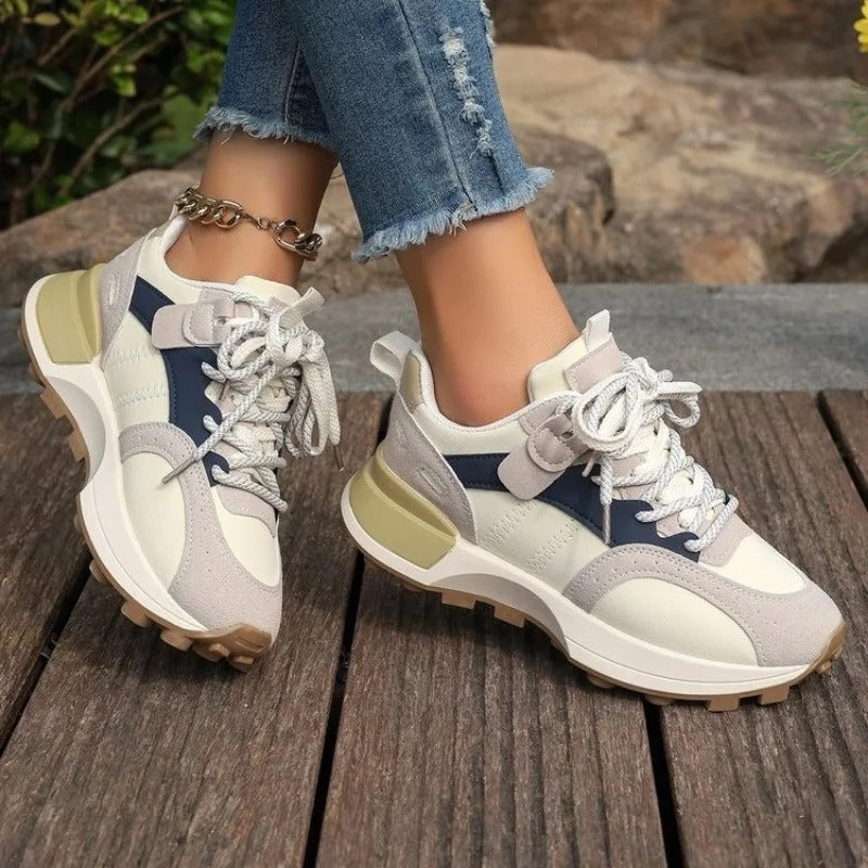 Damen Mischfarben Sneakers R&B