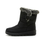 Damen warme Baumwolle Fell Stiefeletten R&B