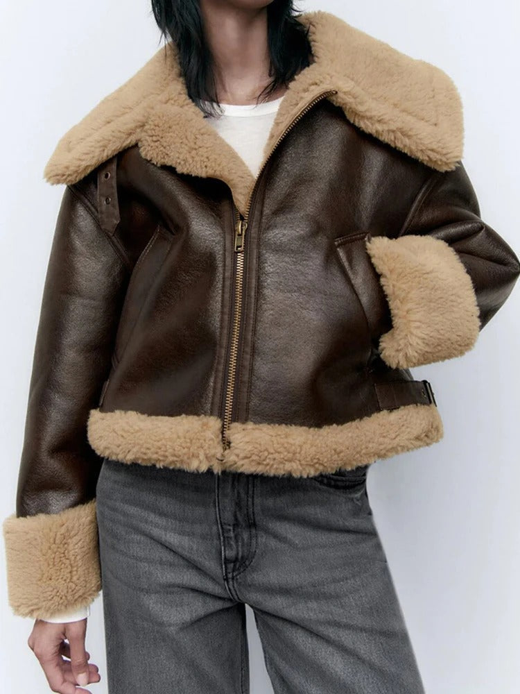 R&B | Wärmende Lederjacke