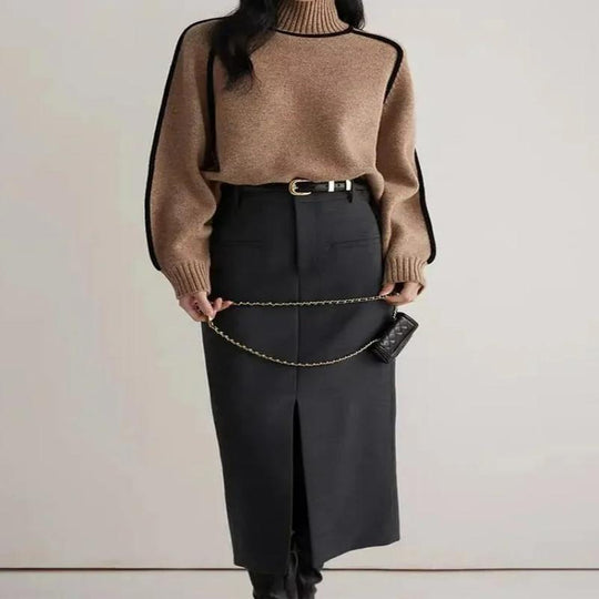 R&B | Luxuriöser Weicher Rollkragenpullover für Damen