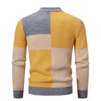 R&B | Strickblockmuster Pullover Stilvoll und Modern