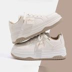 Weiße chunky Sneakers für Frauen R&B