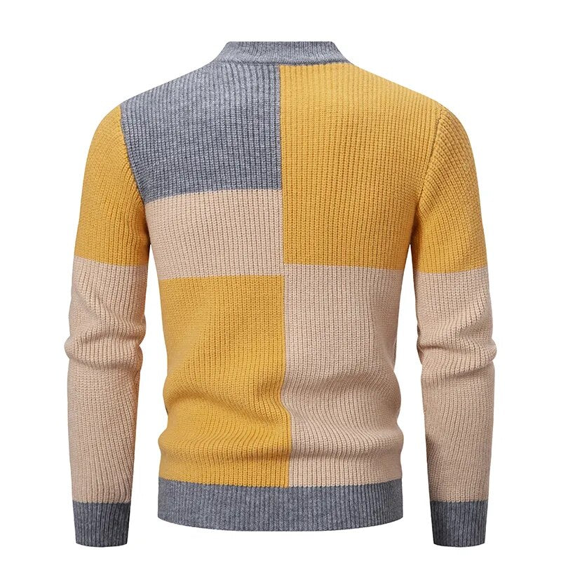 R&B | Strickpullover für Männer Wollmischung Einzigartiges Design und Warm