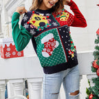 R&B | Strickpullover in Kontrastfarben Design