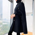 R&B | Majesty Winter Poncho Mantel Für Frauen