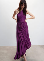 Sabrina - Eine Schulter-Maxikleid