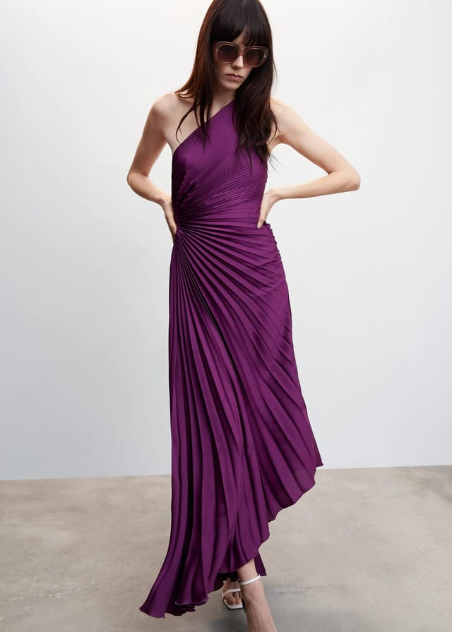 Sabrina | Eine Schulter-Maxikleid