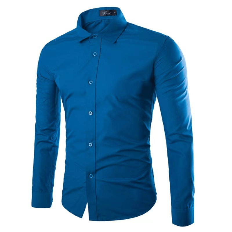 R&B | Bügelfreies Hemd Herren Bluse