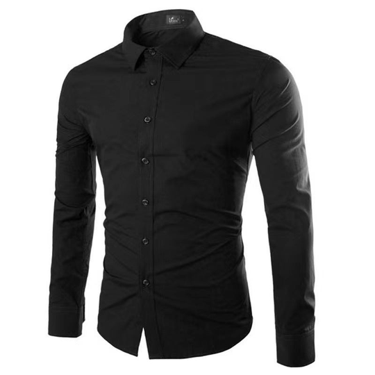 R&B | Bügelfreies Hemd Herren Bluse