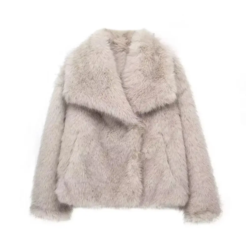 R&B | Glam Faux-Fur-Jacke