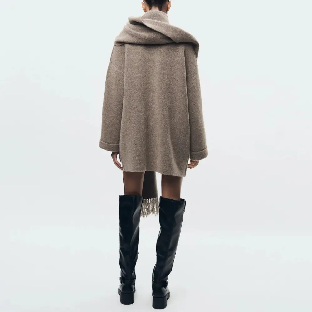 R&B | Geknöpfter Strickcardigan