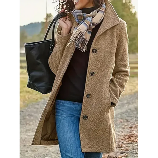 R&B | Langer Trenchcoat Für Damen Im Winter Warm