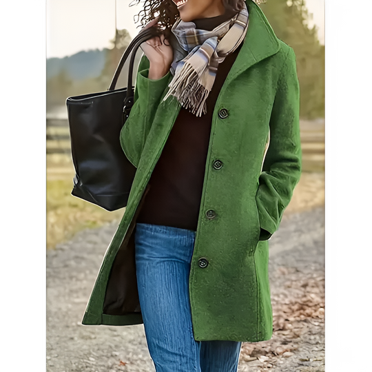 R&B | Lange Freizeit Damenjacke in Grau, Grün und Khaki