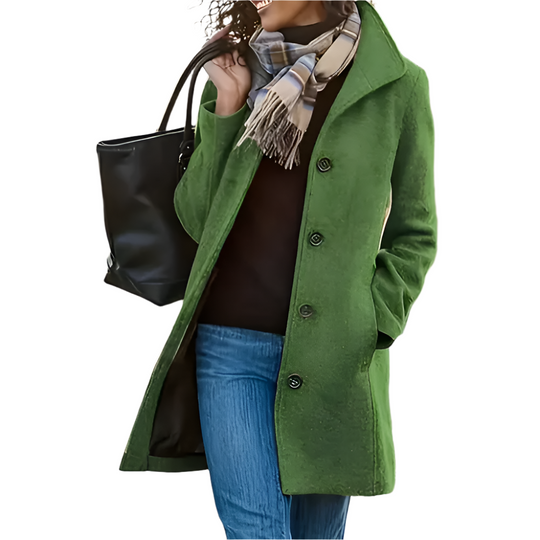 R&B | Lange Freizeit Damenjacke in Grau, Grün und Khaki
