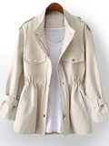 R&B | Damen Cargo Trenchcoat für Den Herbst