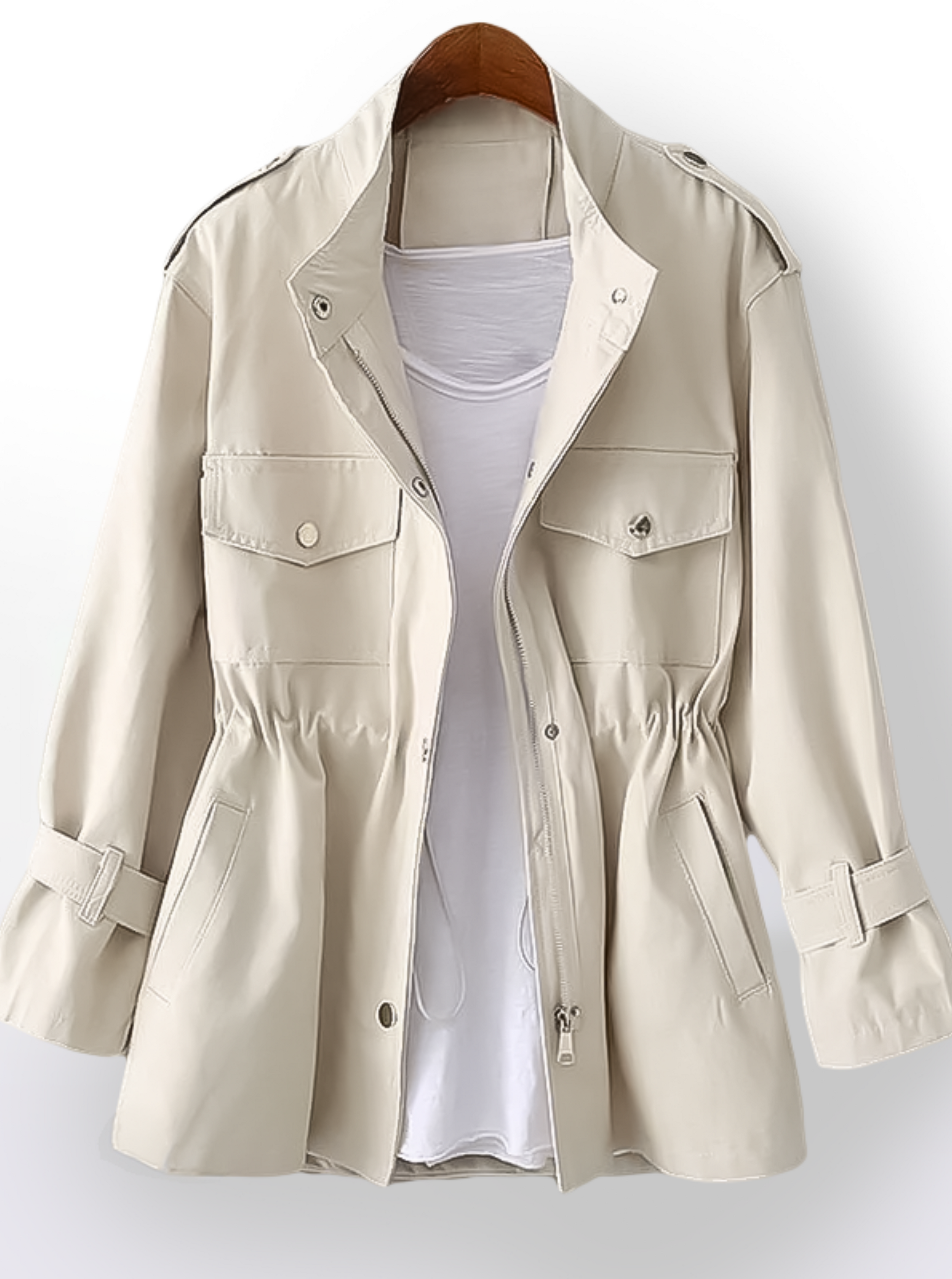 R&B | Damen Cargo Trenchcoat für Den Herbst