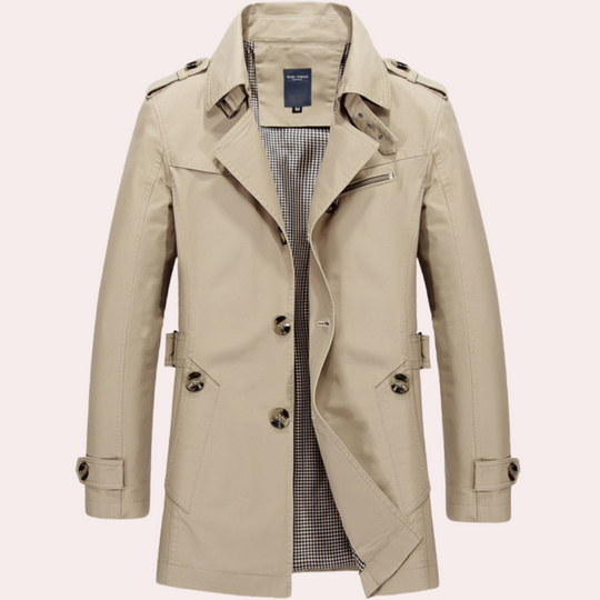 R&B | Trenchcoat für Männer - Stilvolle und Elegante Frühlingsjacke