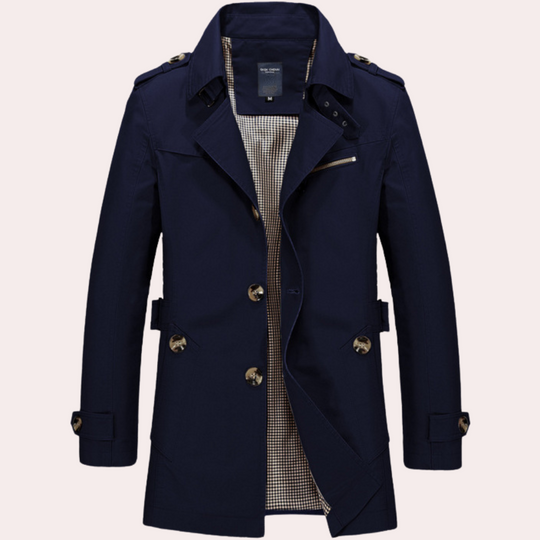 R&B | Trenchcoat für Männer - Stilvolle und Elegante Frühlingsjacke