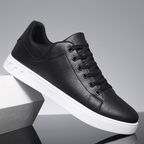 R&B | Sneakers Herren Leder Sneakers Komfortabel Trendy Freizeit Sneakers
