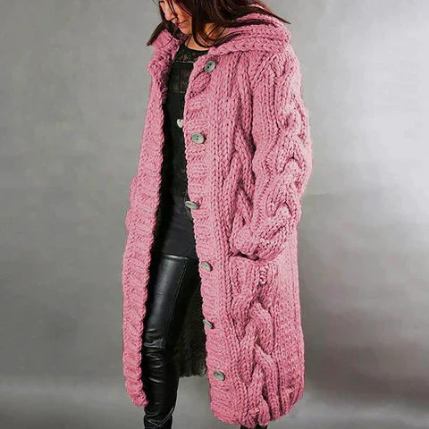 R&B | Trenchcoat Für Damen Stilvoller Langer Mantel Mit Taschen Details