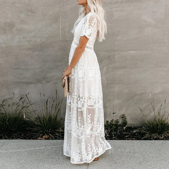 R&B | Maxi Spitzen Ibiza Kleid