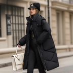 R&B | Lange, warme Fleecejacke