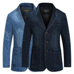 R&B | Herren Blazer - Cowboy Denim Jeans Blazer